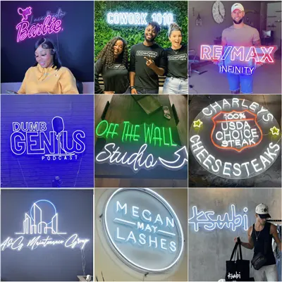 custom logo neon sign