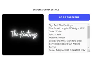 wedding led neon signs