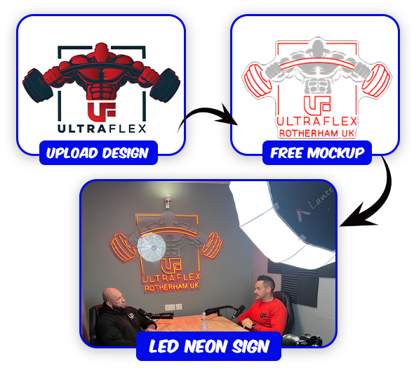 convert your name neon sign