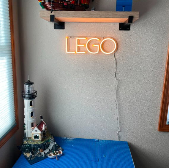 first name neon sign