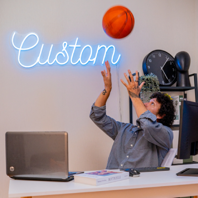 text neon sign maker