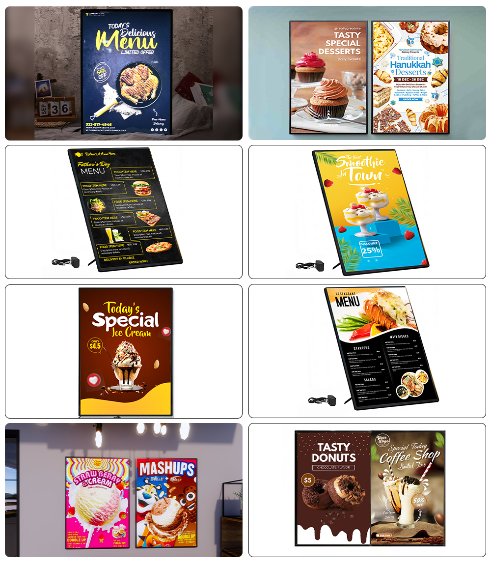 custom-aluminum photo frame-slim-light-box